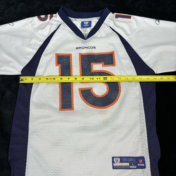 BRANDON MARSHALL DENVER BRONCOS REEBOK Retro JERSEY YOUTH Large Throwback - Picture 7 of 10